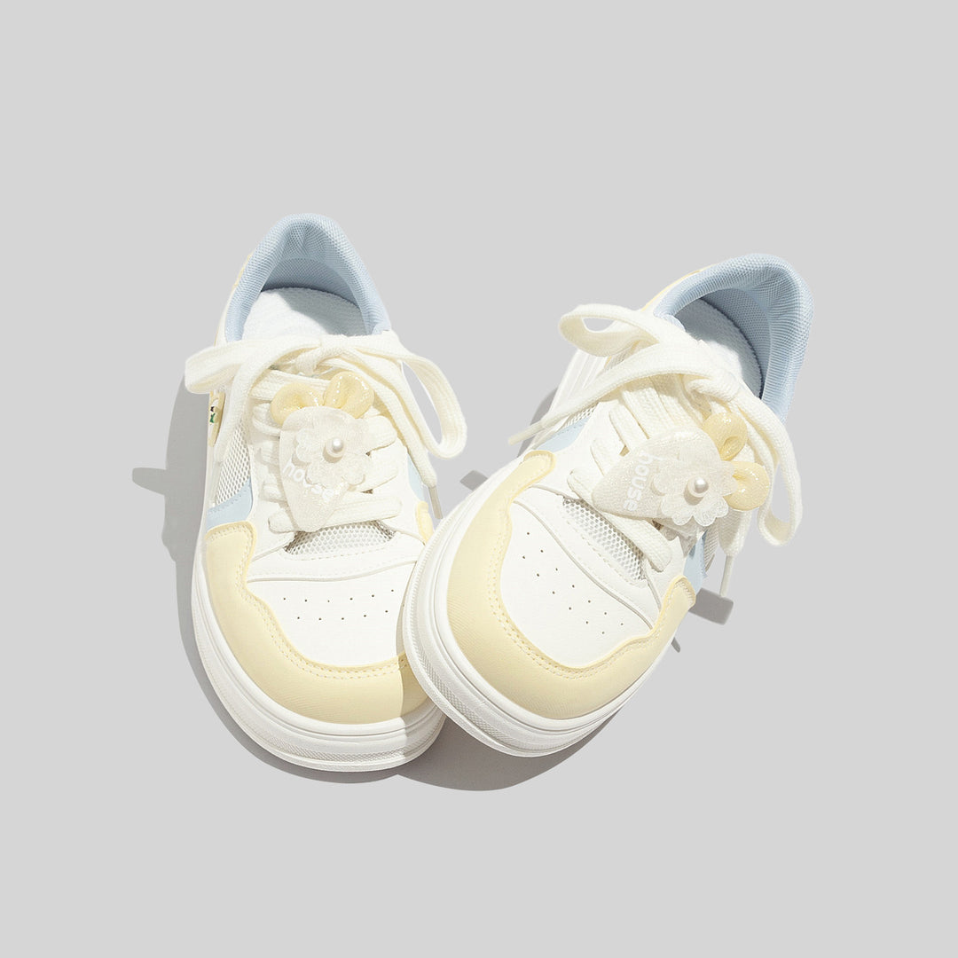Damen Sneakers mit verspieltem Fruchtmotiv und komfortabler Dämpfung EB
