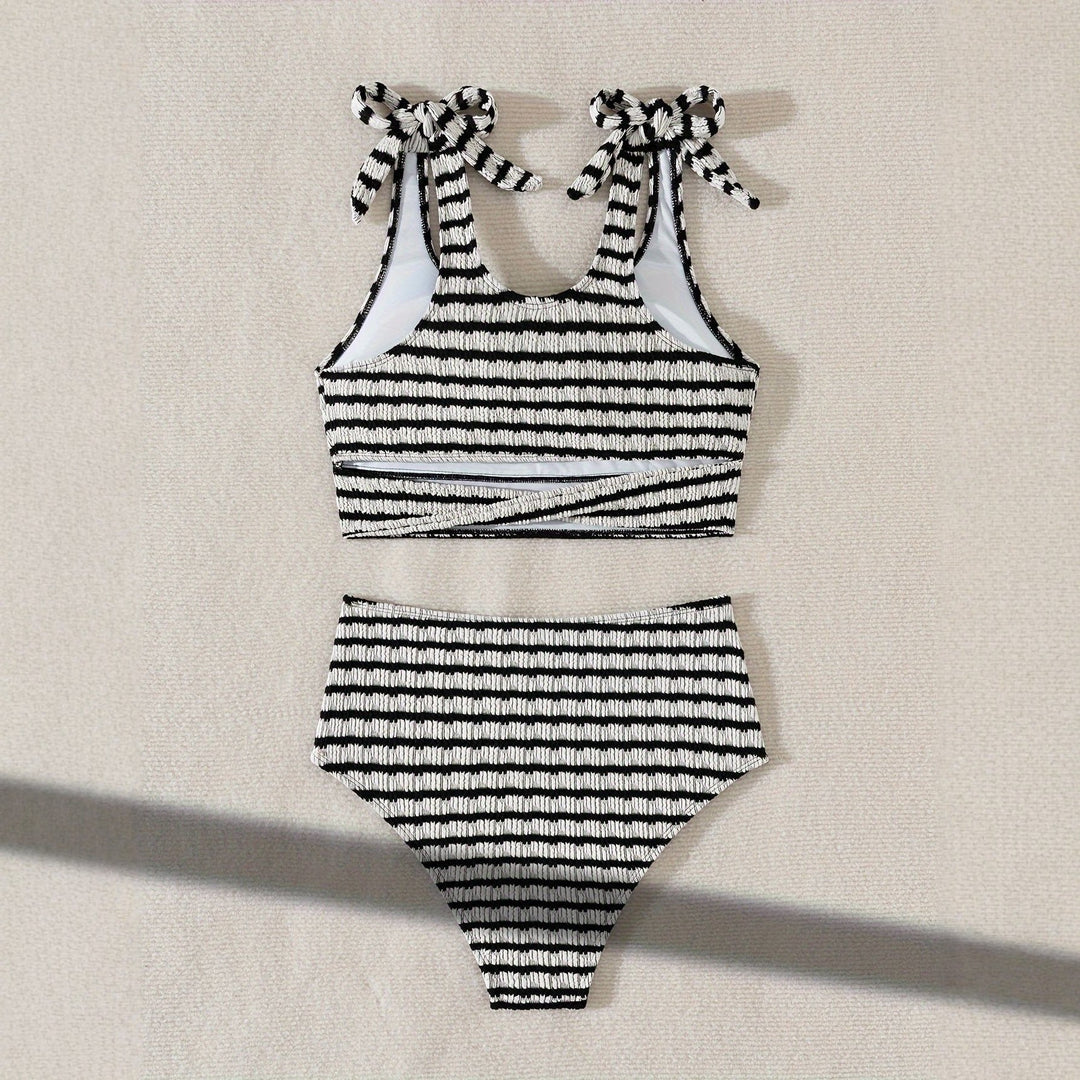 Damen Hochgeschnittener Sport-Bikini EB