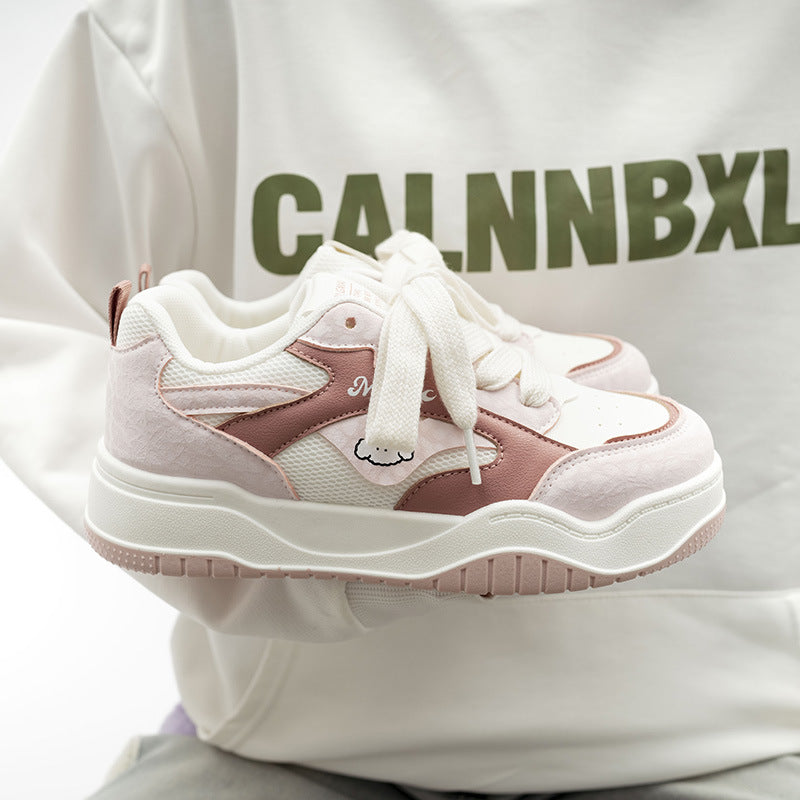 Damen Sportliche Sneaker mit verspieltem Tiermotiv und bequemer Dämpfung EB