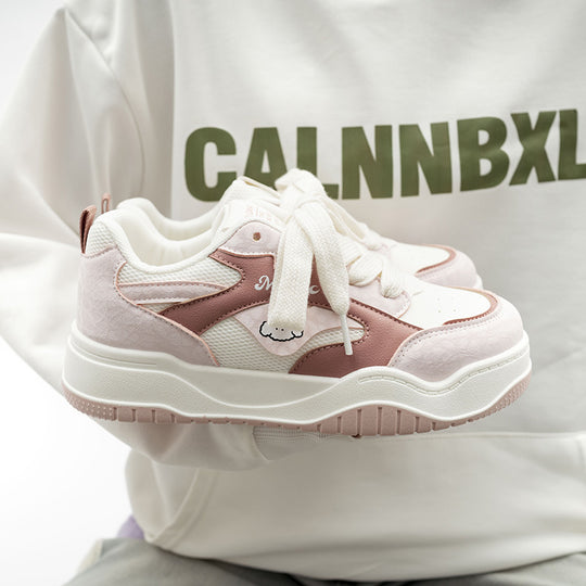 Damen Sportliche Sneaker mit verspieltem Tiermotiv und bequemer Dämpfung EB