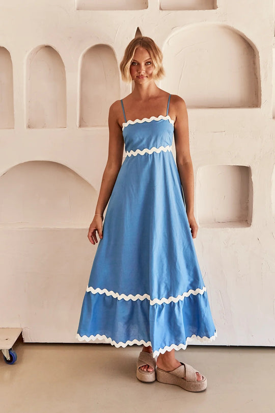 EB | Einfarbiges Spitzen-Hosenträger-Röhrentop-Kleid