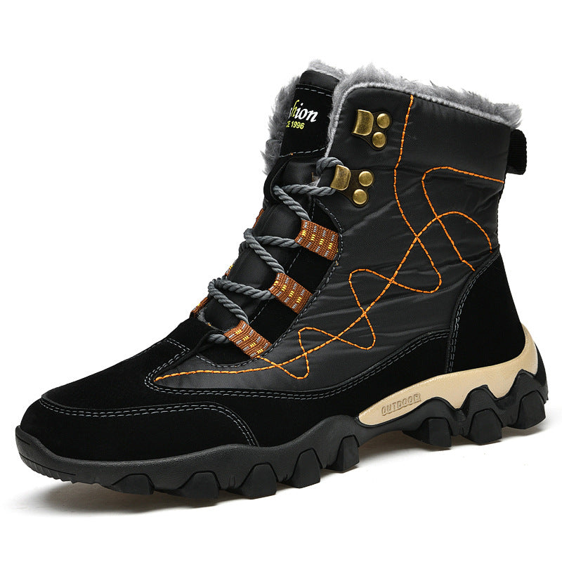 Damen robuste Wanderstiefel mit isolierender Innenfutter EB