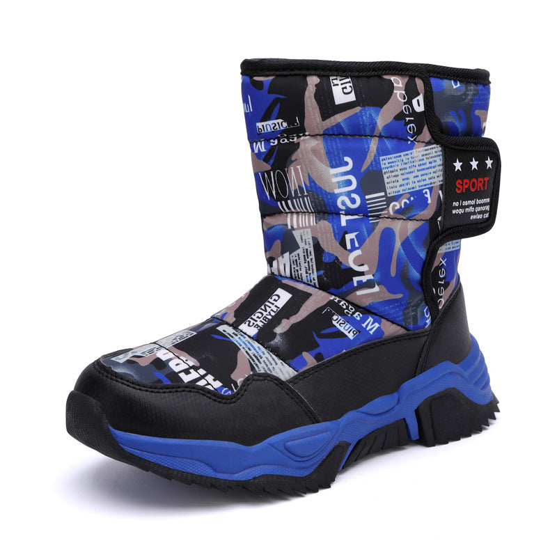 Damen Sportliche Winterstiefel mit rutschfester Sohle und isolierendem Futter EB
