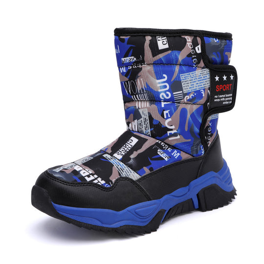 Damen Sportliche Winterstiefel mit rutschfester Sohle und isolierendem Futter EB