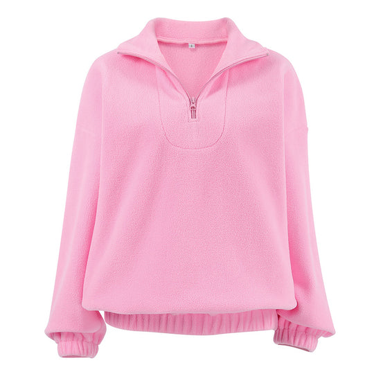 Damen Steppjacke mit hohem Kragen und Reißverschluss EB