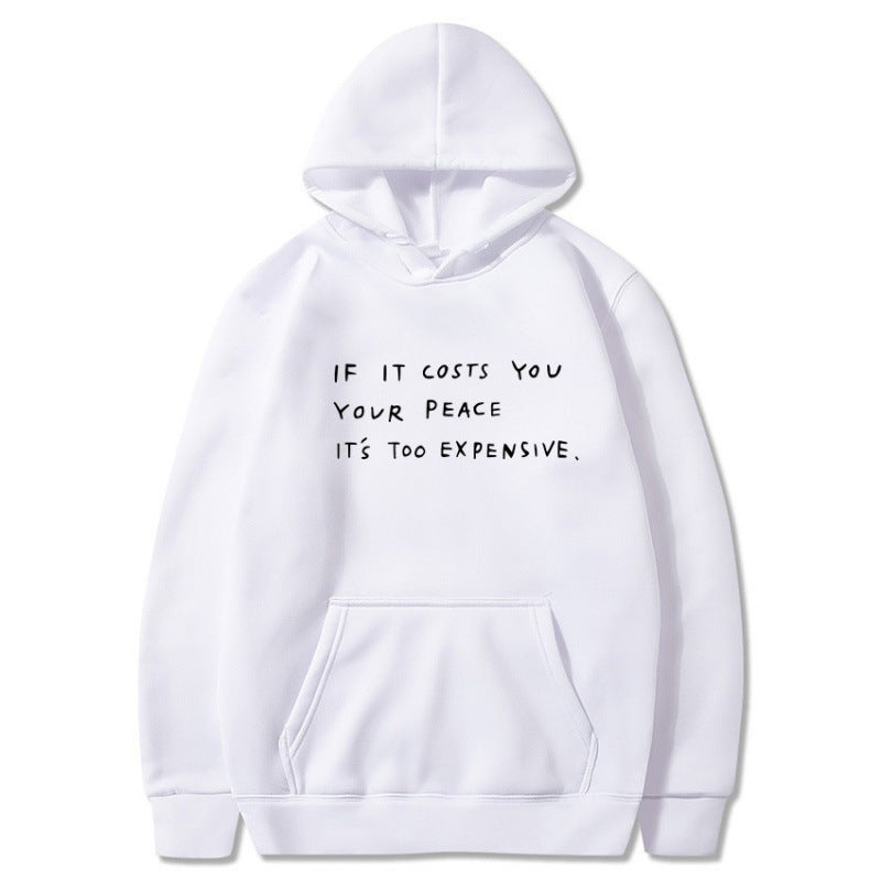 Damen Kapuzensweater mit inspirierendem Spruch und bequemer Passform EB