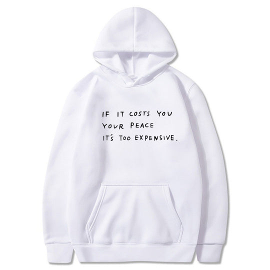 Damen Kapuzensweater mit inspirierendem Spruch und bequemer Passform EB
