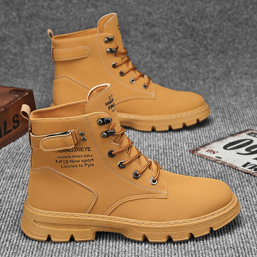 Damen hochwertige Winterstiefel mit robustem Design und rutschfester Sohle EB