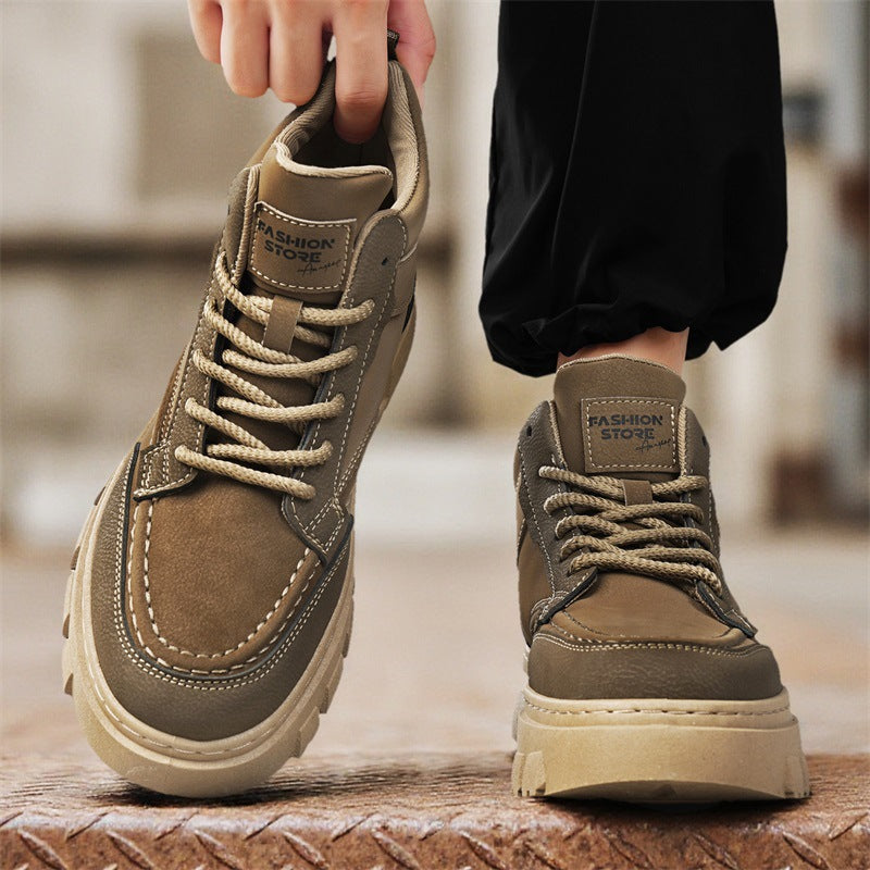 Damen modische Winterboots mit robuster Profilsohle und weichem Innenfutter EB