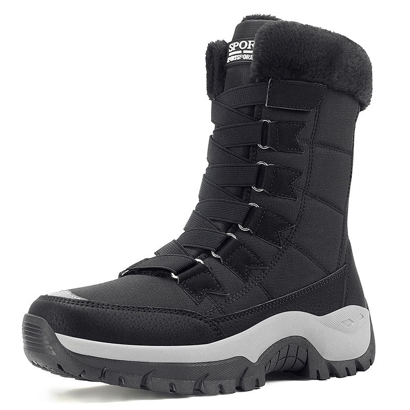 Damen Wetterfeste Winterstiefel mit isolierendem Innenfutter und rutschfester Sohle EB