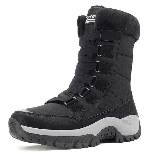 Damen Wetterfeste Winterstiefel mit isolierendem Innenfutter und rutschfester Sohle EB
