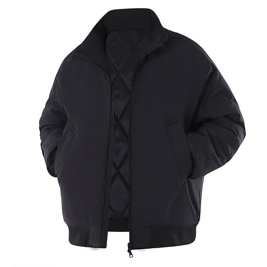 Herren Winterjacke mit warmem Innenfutter und praktischen Taschen EB