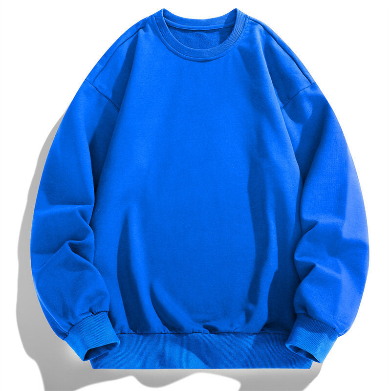 Damen bequemer Sweatshirt mit lässigem Schnitt und elastischem Bund EB