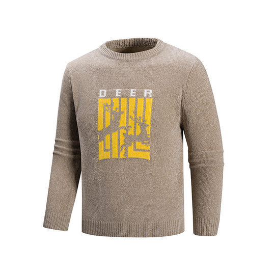 Herren Pullover mit einzigartigem Tiermotiv und hohem Tragekomfort EB