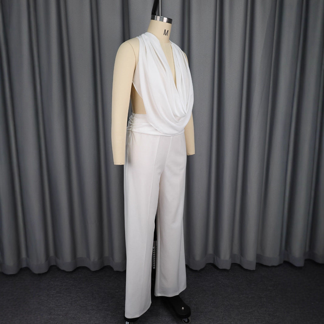 Damen Elegantes und figurbetontes Jumpsuit EB
