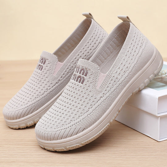 Damen Atmungsaktive Slip-On Sneakers EB