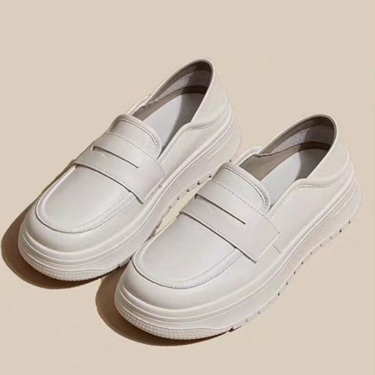 Damen Komfortable Loafers mit modischem Klettverschluss EB