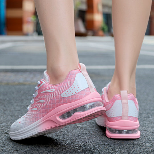 Damen Sportliche Laufschuhe mit stoßdämpfendem Air-Cushion-System EB