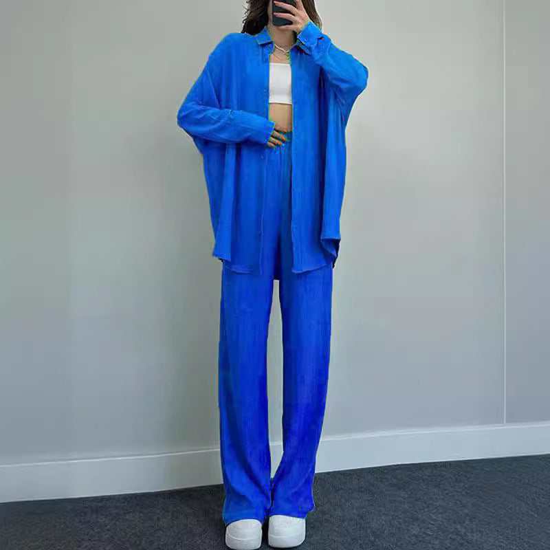 Damen lässiger Overall mit schickem Hemd EB