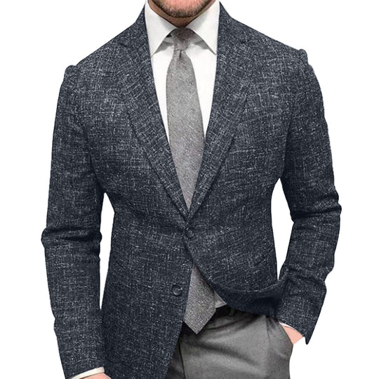 Herren eleganter, maßgeschneiderter Anzugblazer EB