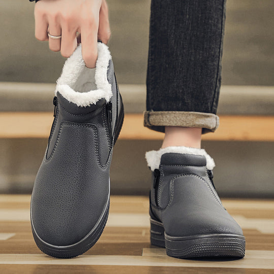 Damen Thermo Stiefeletten mit weich gefüttertem Innenraum und rutschfester Sohle EB