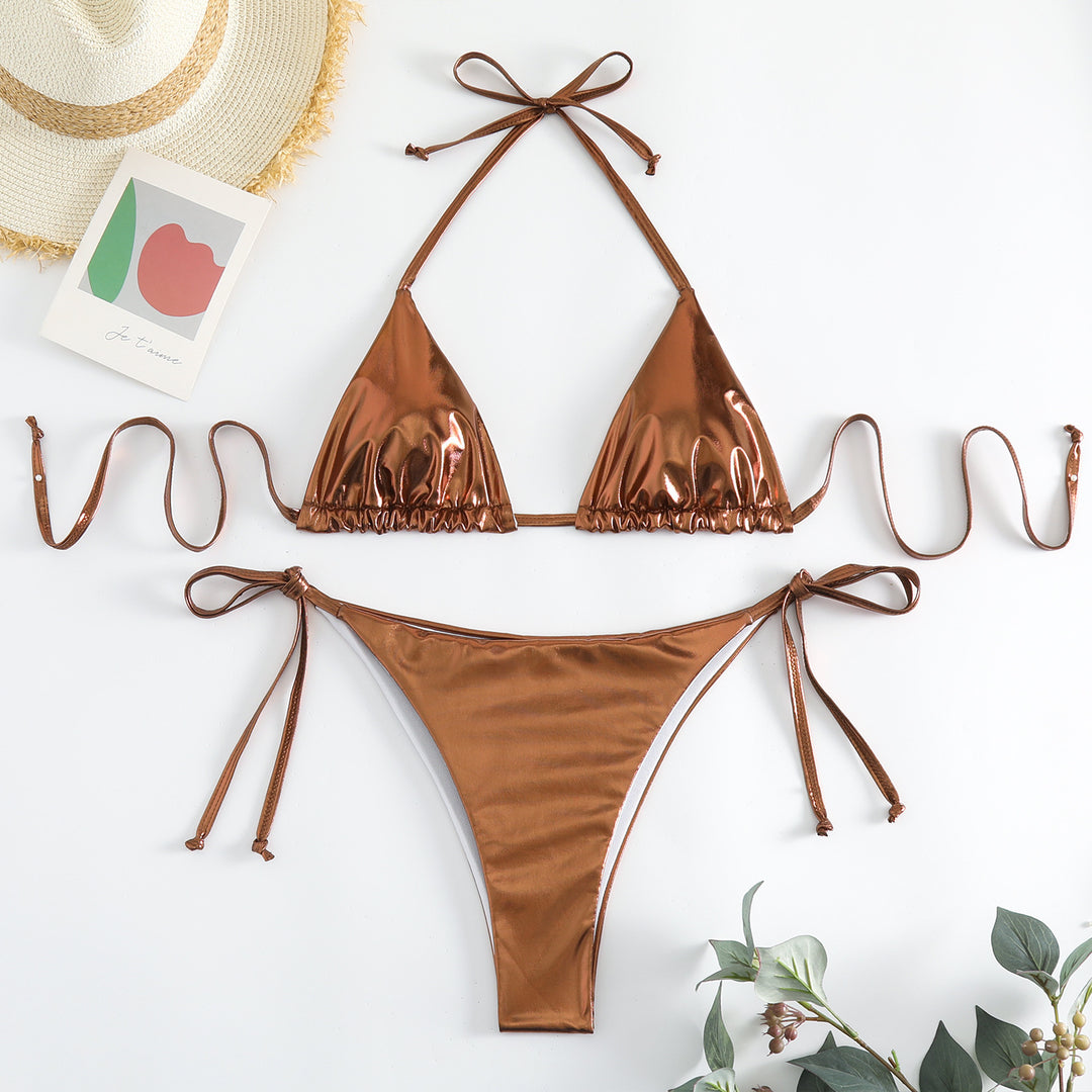 Damen Triangel-Bikini-Set EB