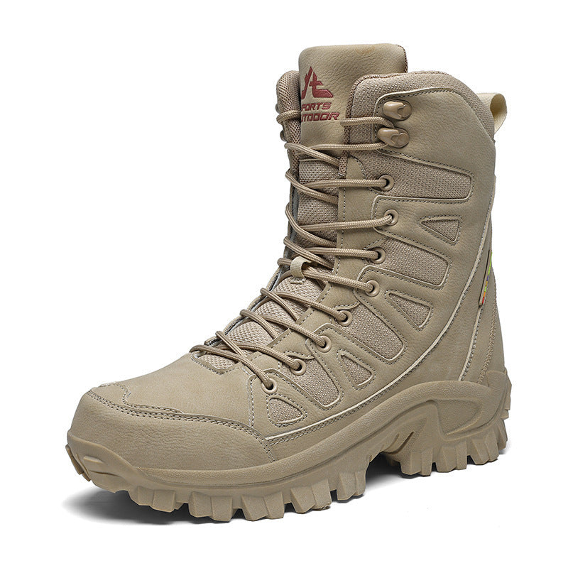 Damen Hochwertige Wanderstiefel mit rutschfester Sohle und atmungsaktiven Einsätzen EB