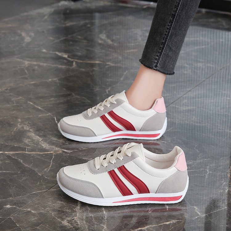 Damen Sportliche Freizeitsneaker mit hochwertiger Verarbeitung und flexibler Sohle EB