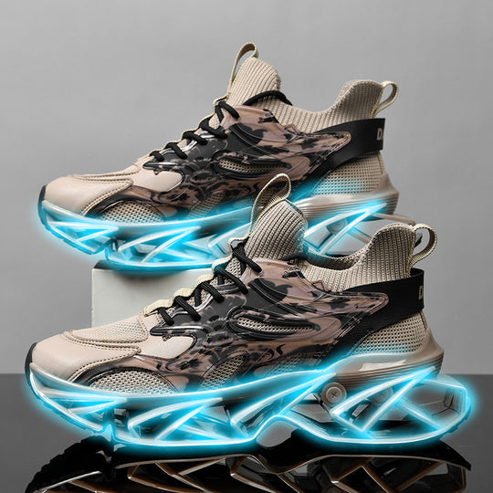 Damen Sportliche Sneakers mit innovativem Dämpfungssystem und markantem Design EB