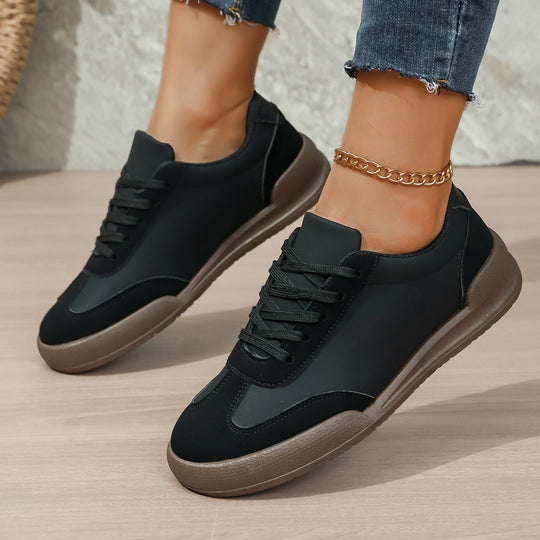 Damen Sneakers mit rutschfester Laufsohle und atmungsaktiver Konstruktion EB