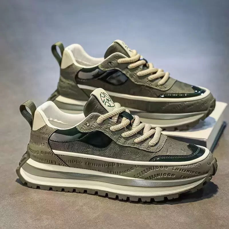 Damen Sportliche Trend Sneakers mit dämpfender Sohle und strapazierfähigem Obermaterial EB