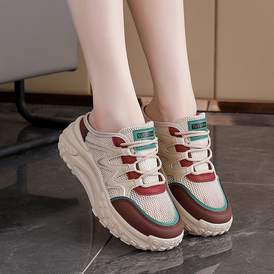 Damen Leichte Freizeitschuhe mit atmungsaktiver Mesh-Oberfläche und komfortabler Sohle EB