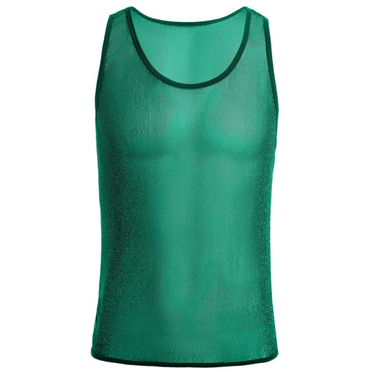 Herren Sportliches Netz-Tanktop EB