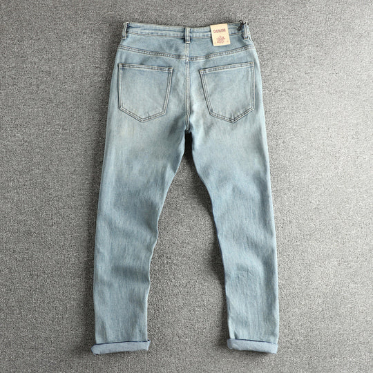 Damen Slim-Fit Jeans im authentischen Vintage-Look mit hohem Bund EB
