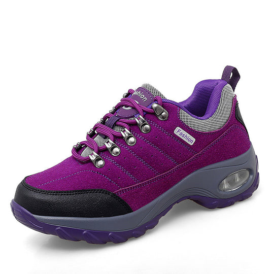 Damen Sportliche Wanderschuhe mit dämpfendem Air-System und atmungsaktiver Mesh-Oberfläche EB
