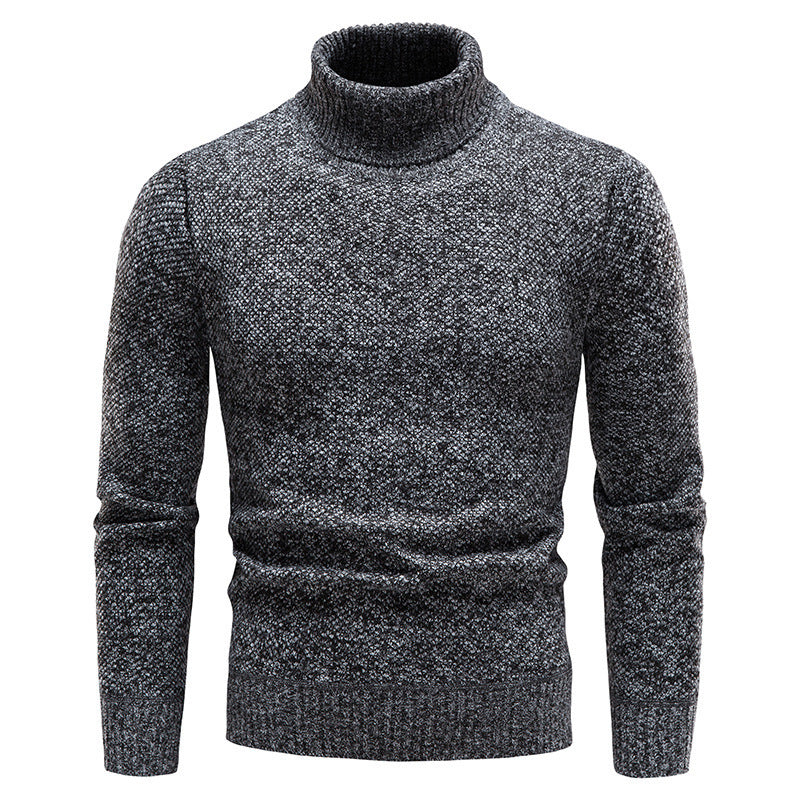 Herren Rollkragenpullover aus hochwertiger Wolle EB