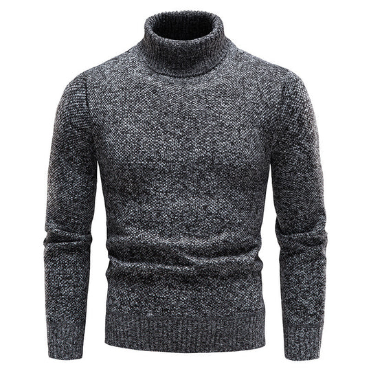 Herren Rollkragenpullover aus hochwertiger Wolle EB