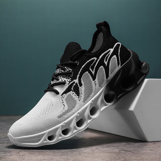 Damen Sportliche Sneakers mit innovative Dämpfungstechnologie und rutschfester Laufsohle EB