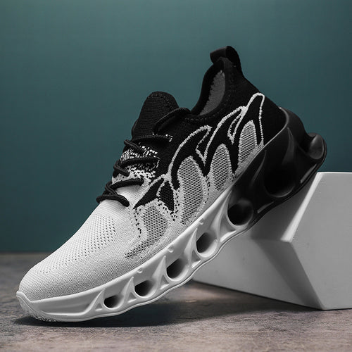 Damen Sportliche Sneakers mit innovative Dämpfungstechnologie und rutschfester Laufsohle EB