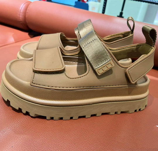 Damen Sportliche Sandalen mit ergonomischem Fußbett und rutschfester Sohle EB