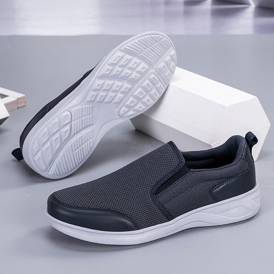 Damen Atmungsaktive Slip-On Sneakers mit stoßdämpfender Sohle EB