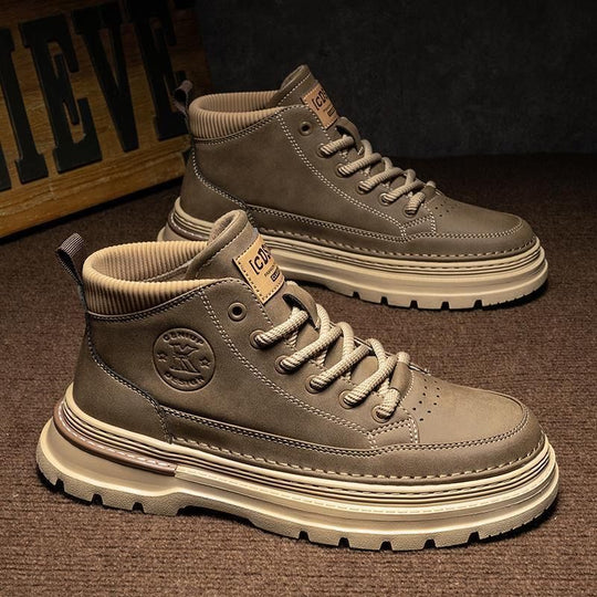 Damen modische High-Top Sneakers mit komfortabler Polsterung und rutschfester Sohle EB