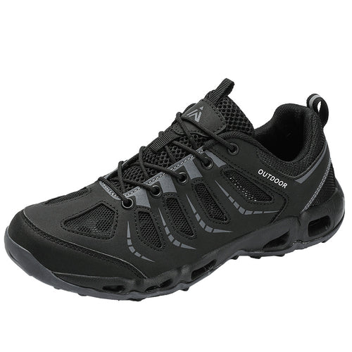 Damen Atmungsaktive Outdoor-Sneaker mit rutschfester Sohle und flexibler Konstruktion EB