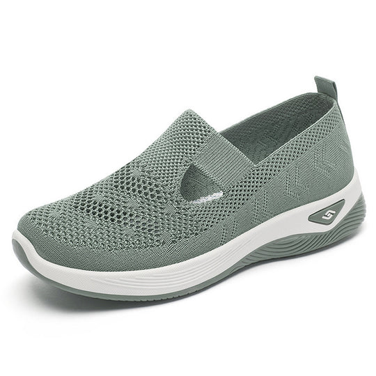 Damen Bequeme und atmungsaktive Knit-Slipper EB