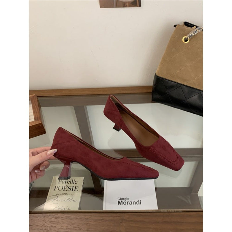 Damen modische Slingback-Pumps mit eleganter Kappe EB