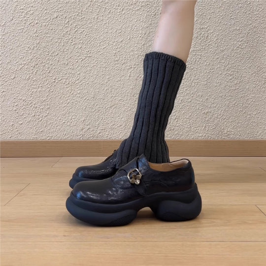 Damen modische Mokassins mit einzigartigem Komfortsohle und modernem Design EB