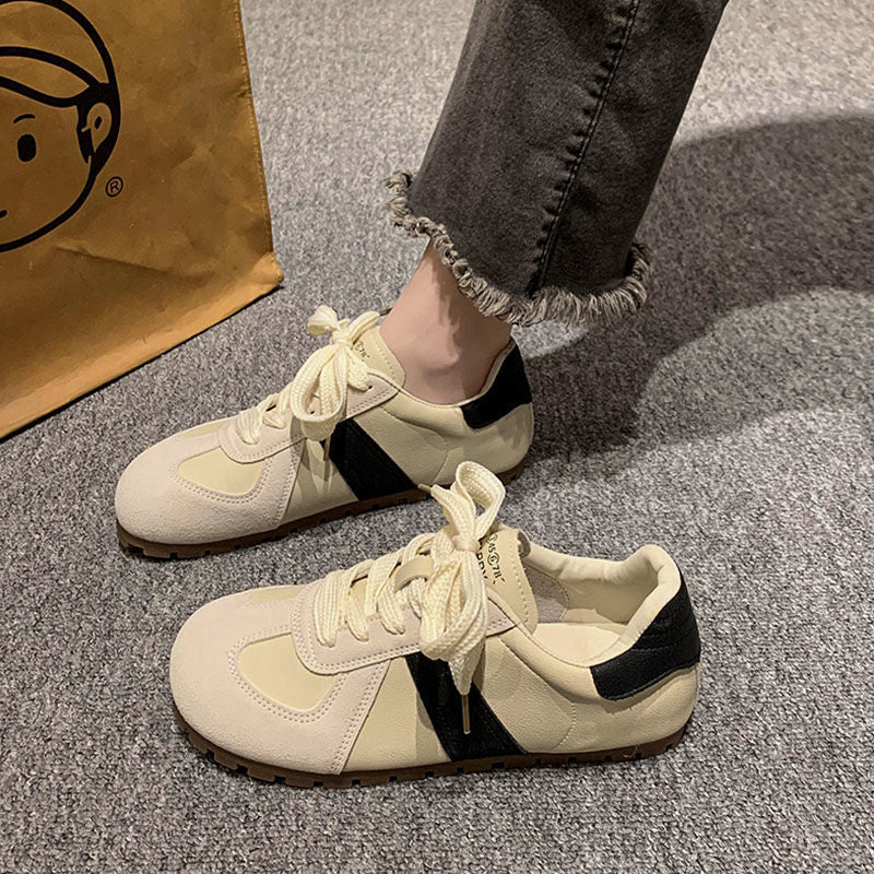 Damen Freizeitsneaker aus hochwertigem Wildleder mit komfortabler Sohle EB