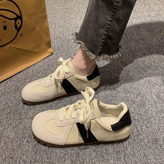 Damen Freizeitsneaker aus hochwertigem Wildleder mit komfortabler Sohle EB
