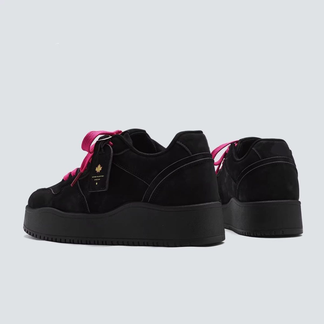 Damen modische Chunky Sneaker mit verstärktem Halt und dämpfender Sohle EB