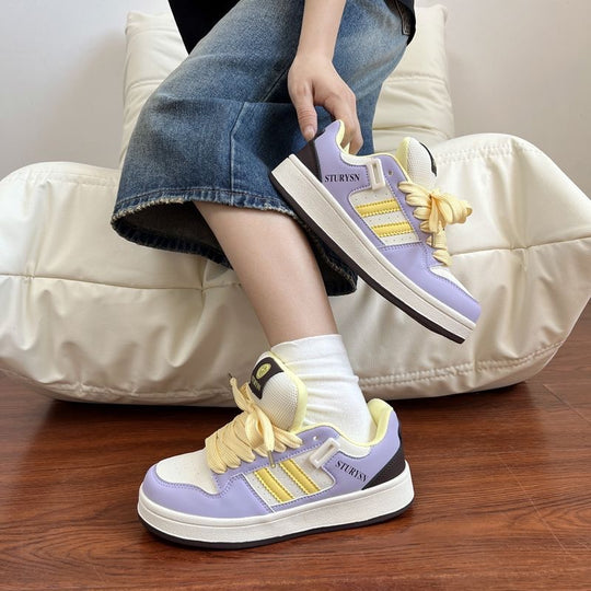 Damen Freizeit-Sneaker mit ergonomischer Schnürung und gepolsterter Innensohle EB